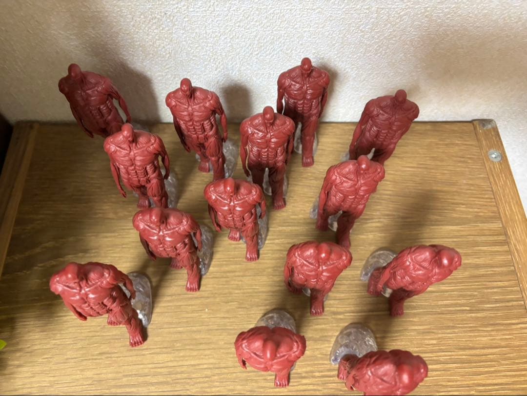 進撃の巨人　一番くじ　地ならしフィギュア　14体セット