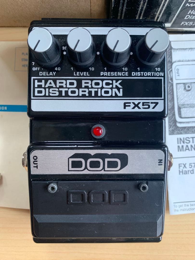 DOD FX57 Hard Rock Distortion ギターエフェクター