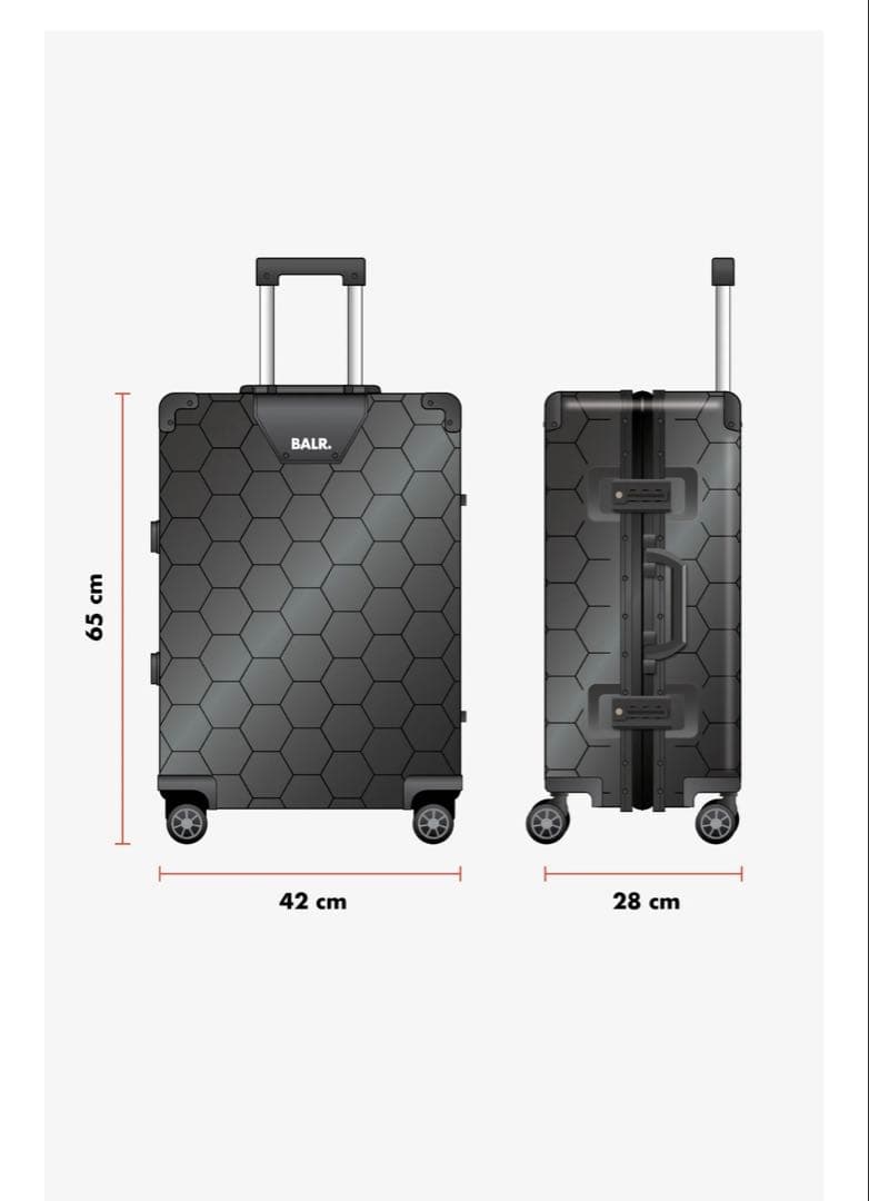 最終価格　BALR. キャリーケース Mサイズ