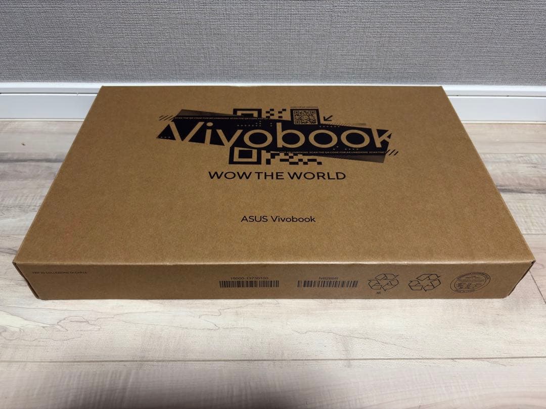 【ほぼ新品未使用】M1605YA-R5165BW ASUS Vivobook16