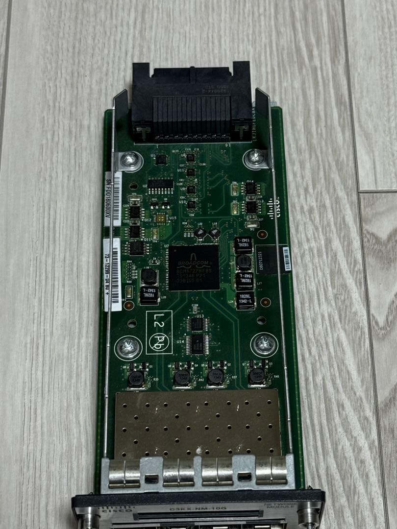 Cisco C3KX-NM-10G ネットワークモジュール