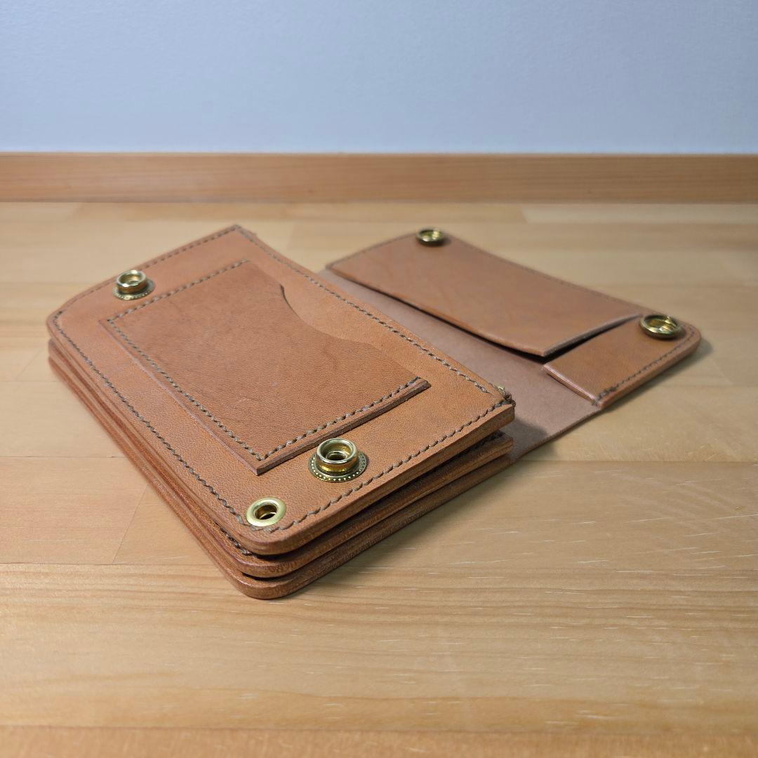 MARYAMホースバット使用　【お札を折らずに収納】ミドルトラッカーウォレット