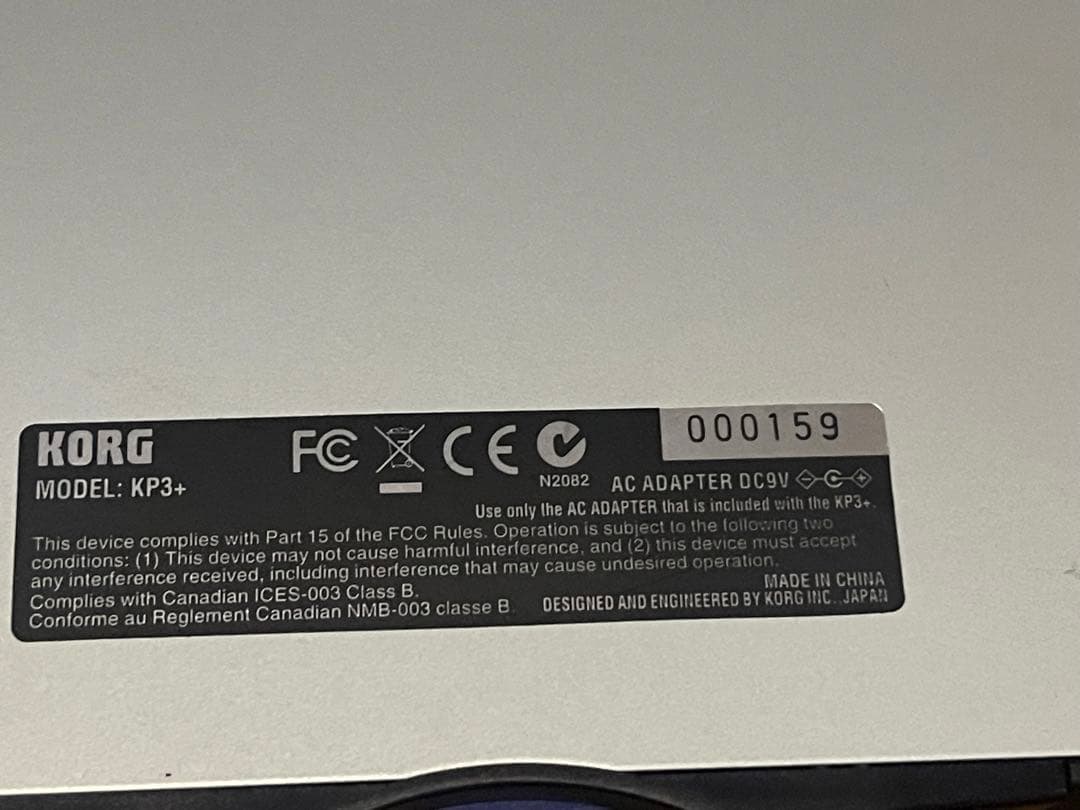 KORG KP-3+ カオスパットプラス
