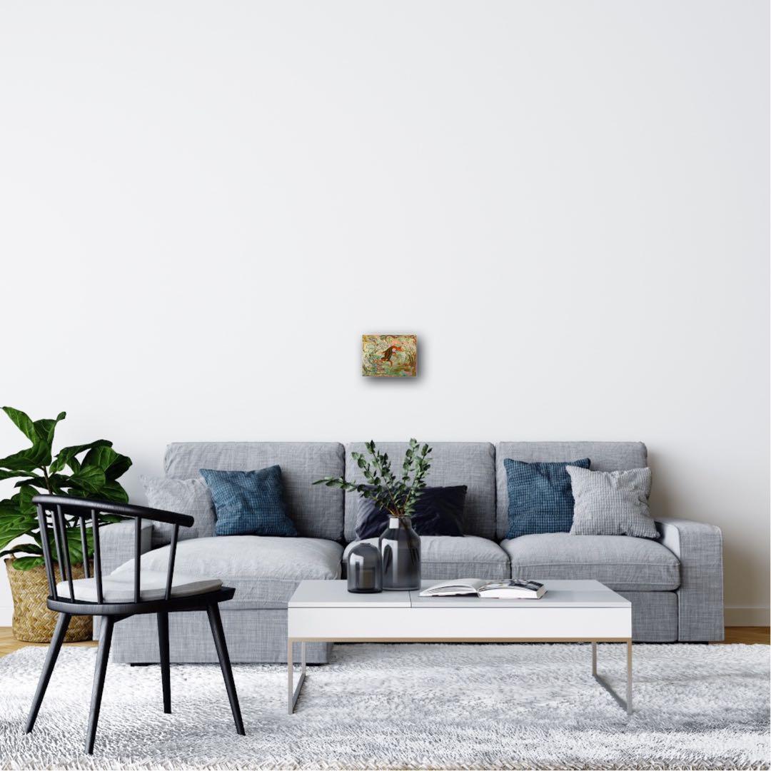 動物の絵　絵画　絵　アクリル　おしゃれ　原画　モダンアート　アート　インテリア