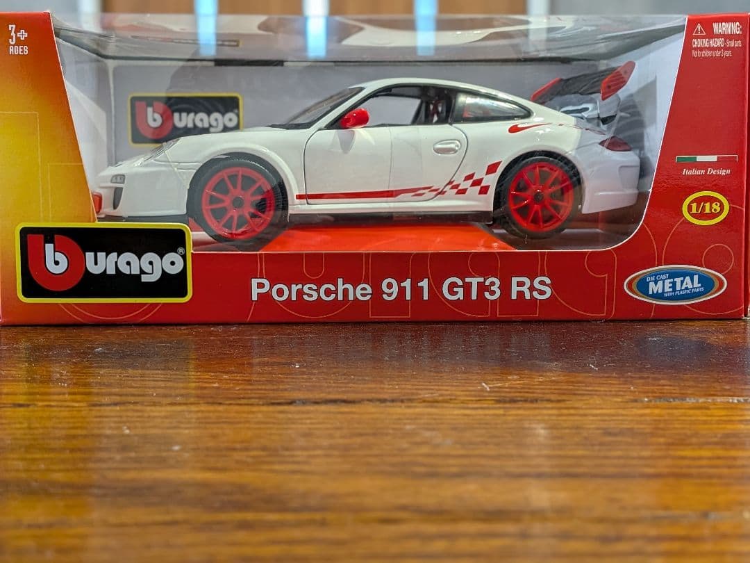 Bburago Porsche 911 GT3 RS 1/18 未開封・美品