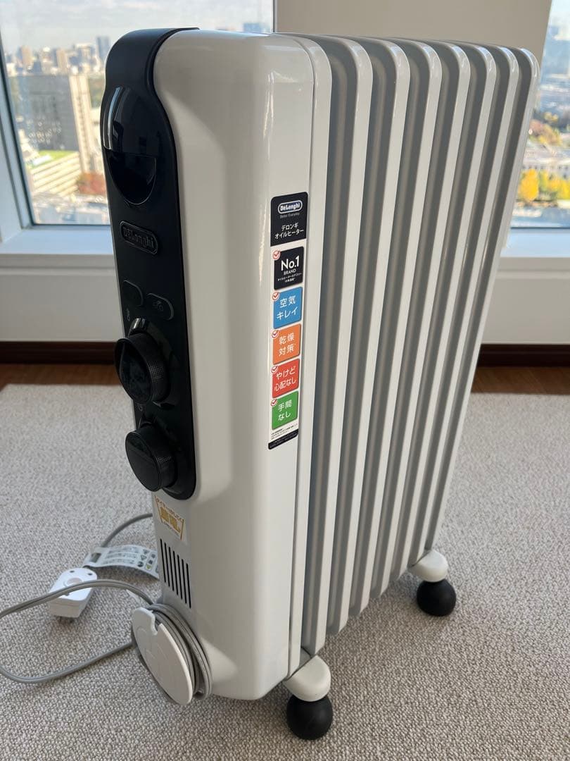 【新品同様】De'Longhi オイルヒーター
