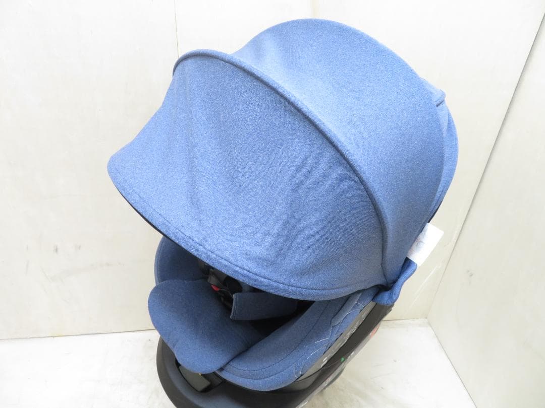 エールベベ クルット4i プレミアム チャイルドシート 新生児 ナチュラルブルー