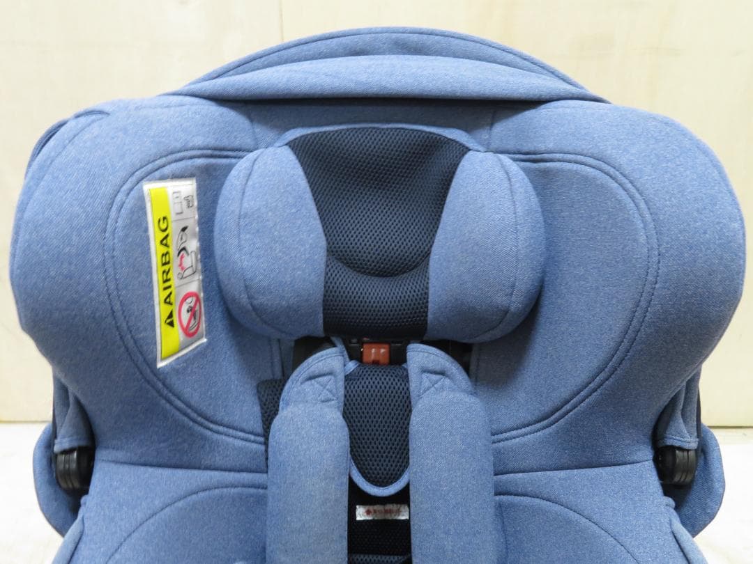 エールベベ クルット4i プレミアム チャイルドシート 新生児 ナチュラルブルー