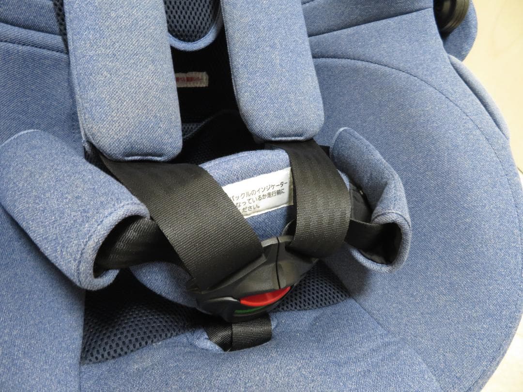 エールベベ クルット4i プレミアム チャイルドシート 新生児 ナチュラルブルー