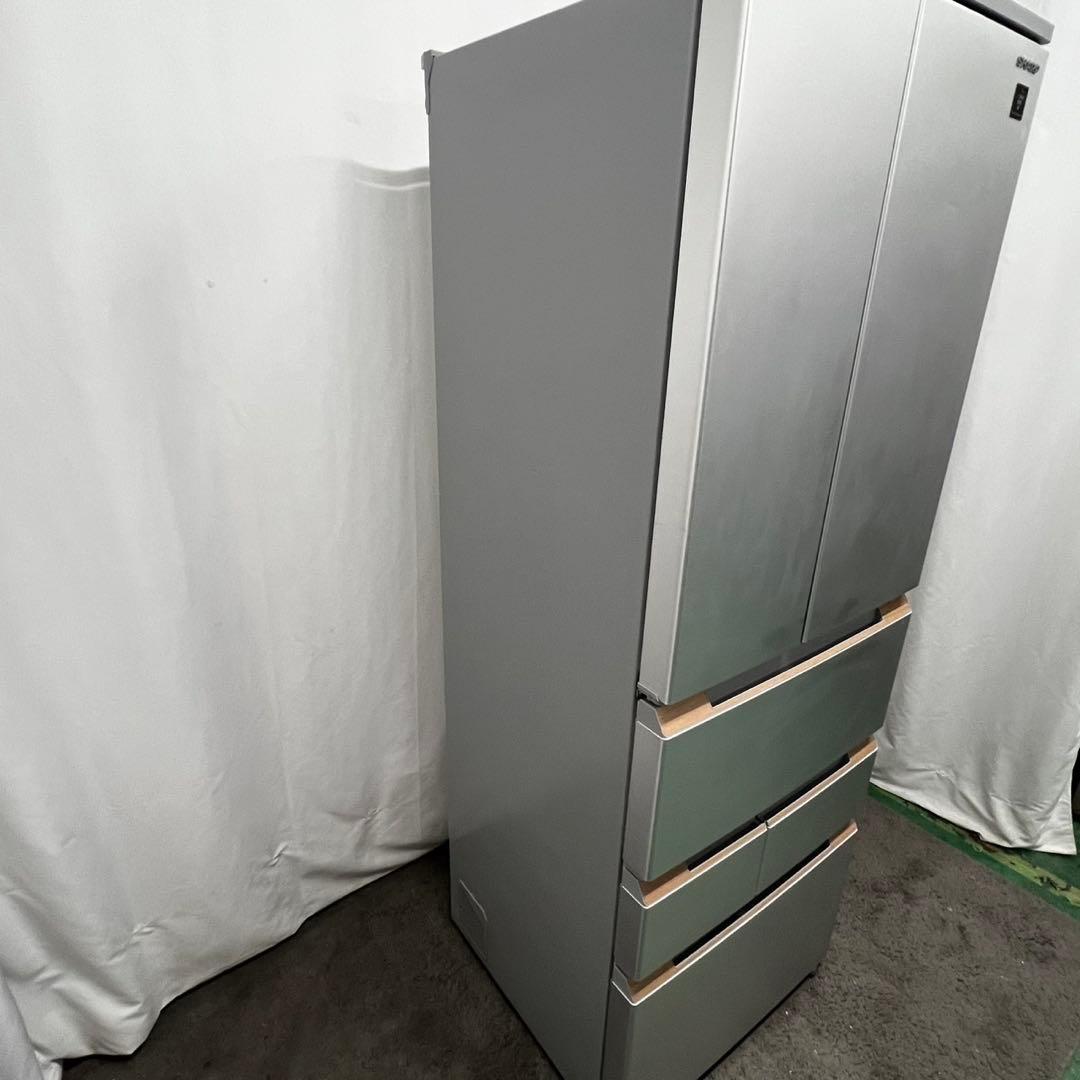 938⭕️冷蔵庫　大型　シャープ　400-500㍑　フレンチドア　安い　設置無料