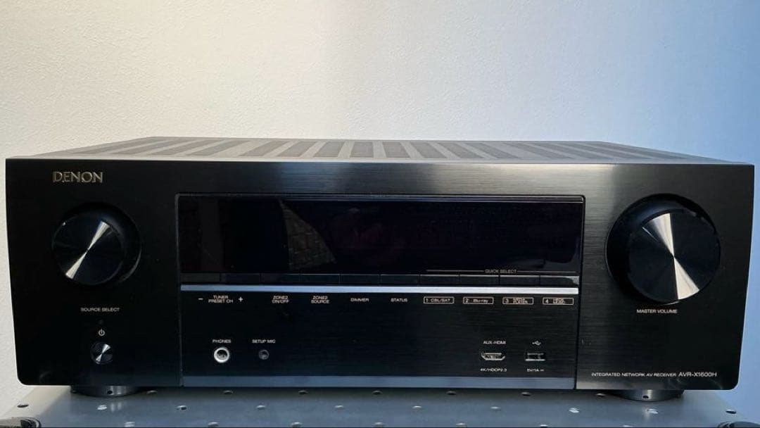 DENON デノン 7.2ch AVサラウンドレシーバー AVR-X1600H