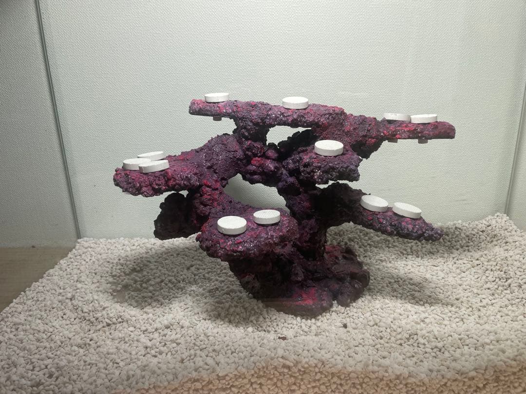 【送料無料】人工ライブロック　PHR20／12穴加工　アク抜き済み安心塗料使用