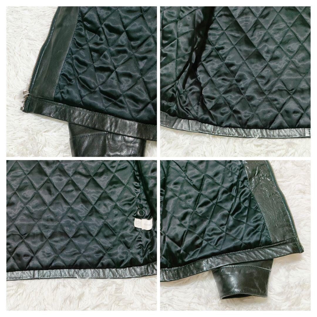 GAP　00s　名作　カウレザー　ジャケット ブラック　L