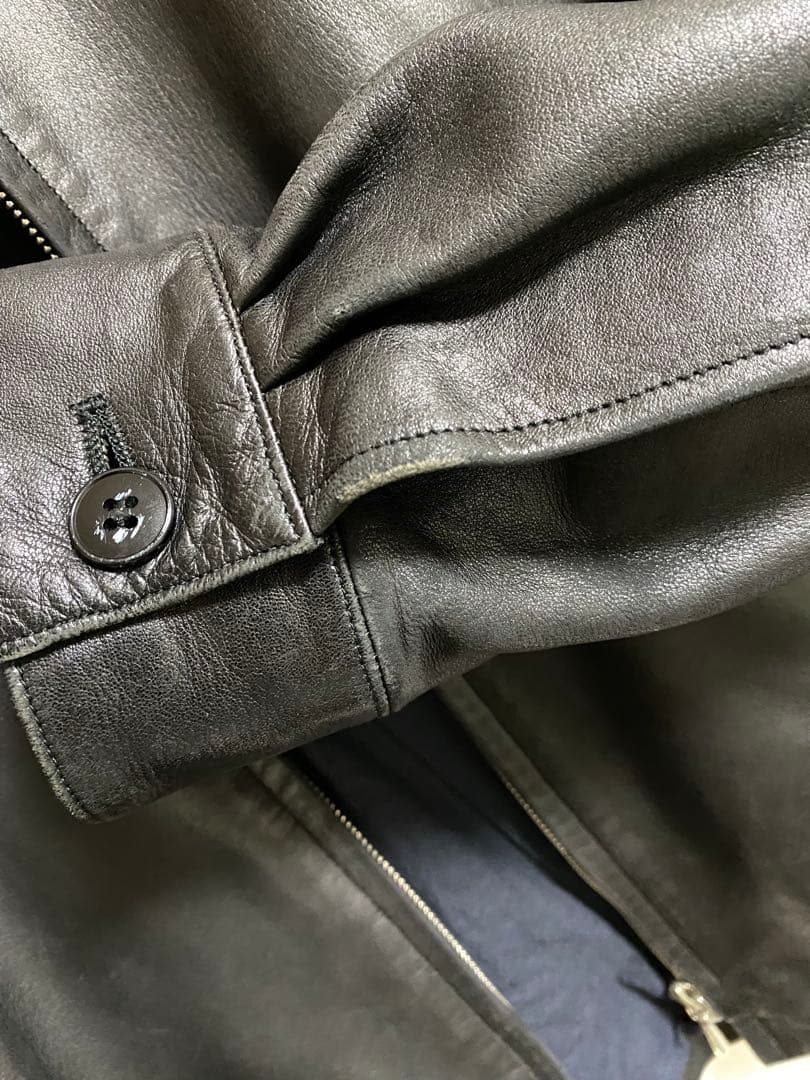 【dsk】　agnes b. homme レザージャケット