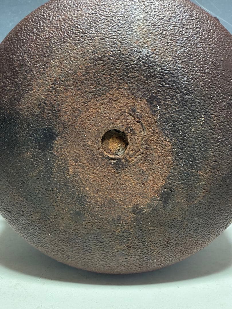 茶釜 鋳鉄製 万代屋　　中古品　味が有ります‼️