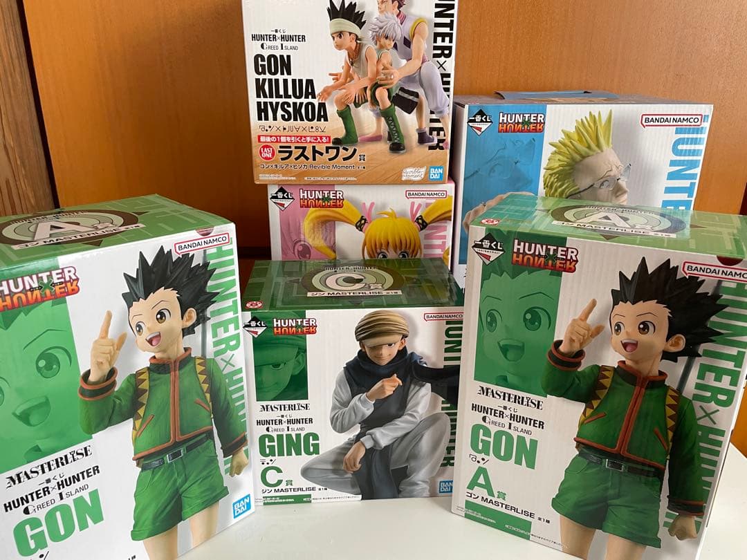 HUNTER×HUNTER フィギュアセット　6点