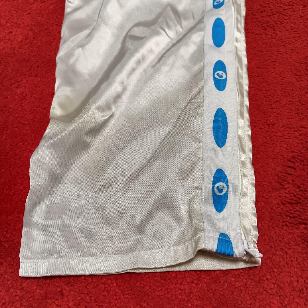 フェトウス　FOTUS　古着ヴィンテージ　　ホワイトサテン　スウェットパンツ