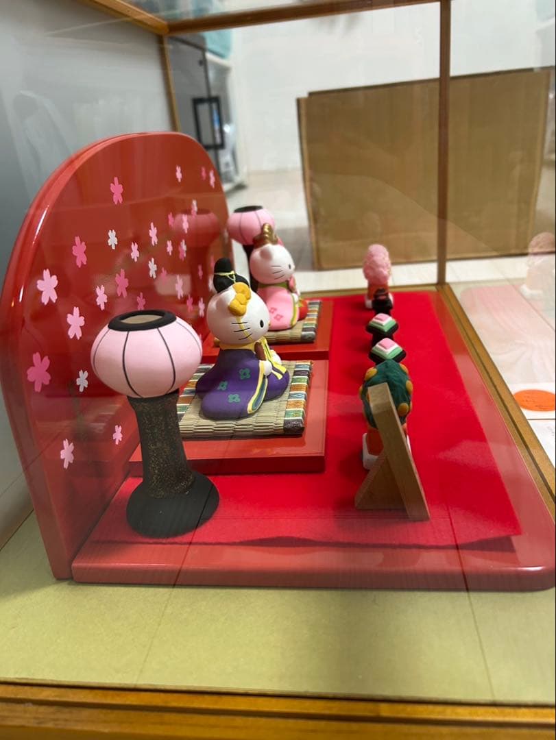 ハローキティ吉徳 雛 親王飾り 雛祭り 雛人形