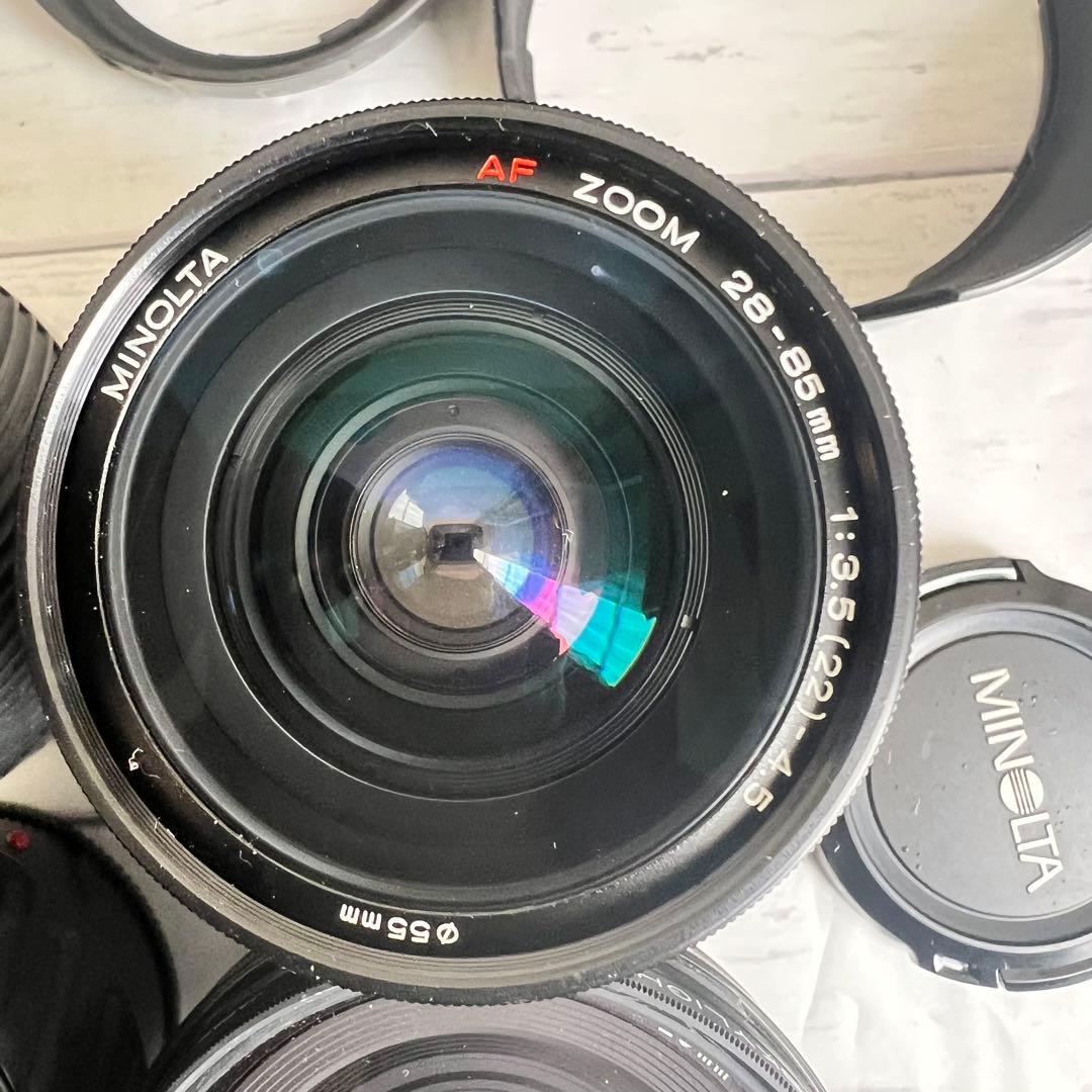 MINOLTA ミノルタ　フィルムカメラ　レンズ　ストロボ まとめ