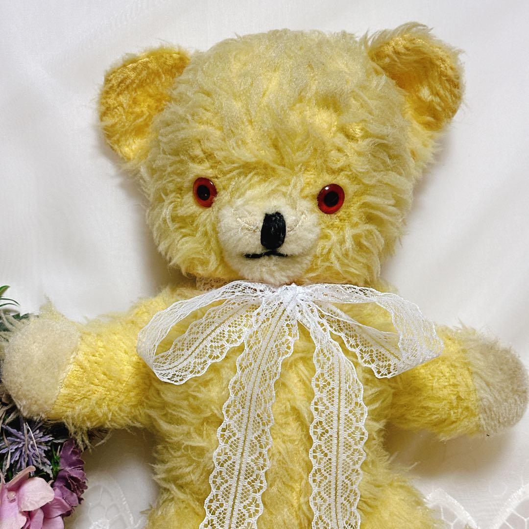 ❤️レア❤️愛らしいイエローペディグリーベア