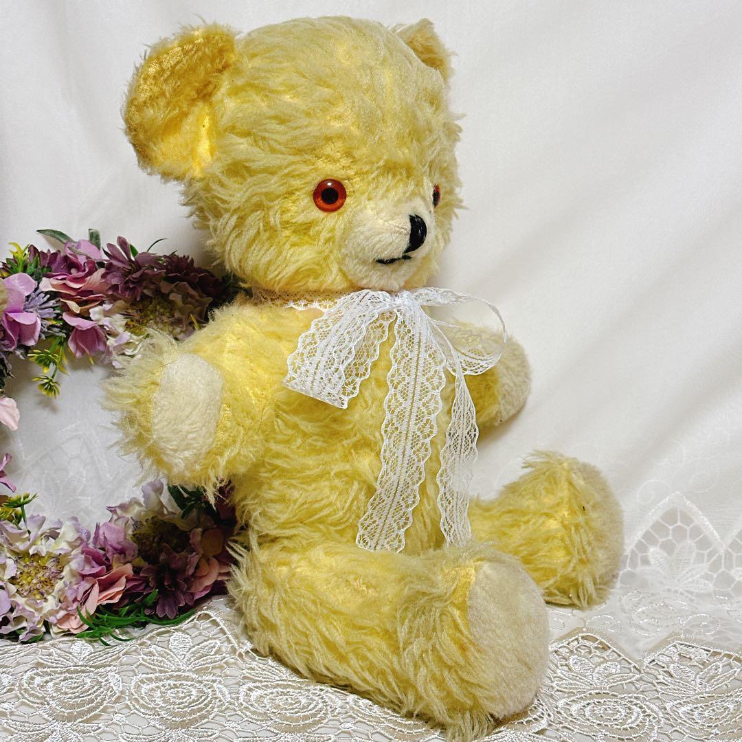 ❤️レア❤️愛らしいイエローペディグリーベア