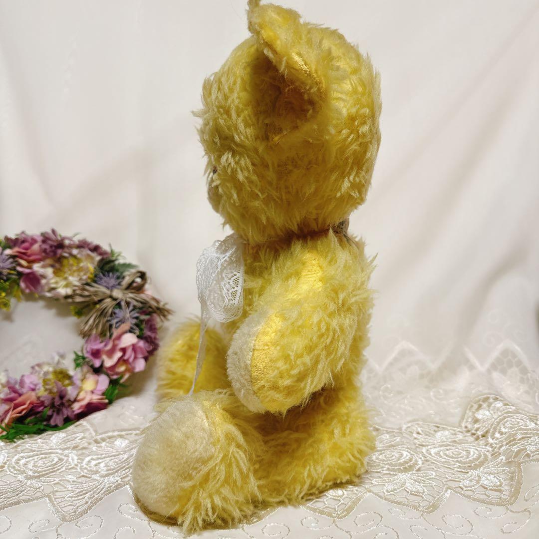 ❤️レア❤️愛らしいイエローペディグリーベア