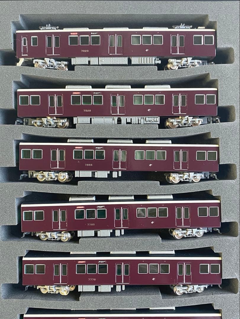 阪急電鉄7000系7020f リニューアル車 8両編成 グリーンマックス神戸線