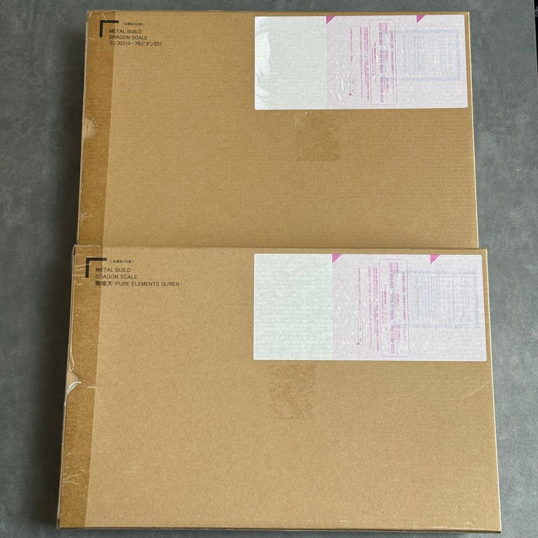 【新品未開封】L BUILD ランスロット・アルビオンゼロ＆鞠熾天