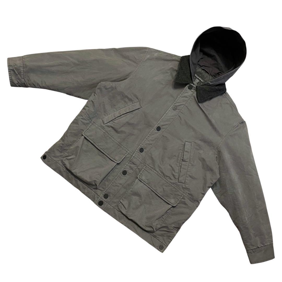【美品】BANANA REPUBLIC 90s レイヤード フードジャケット