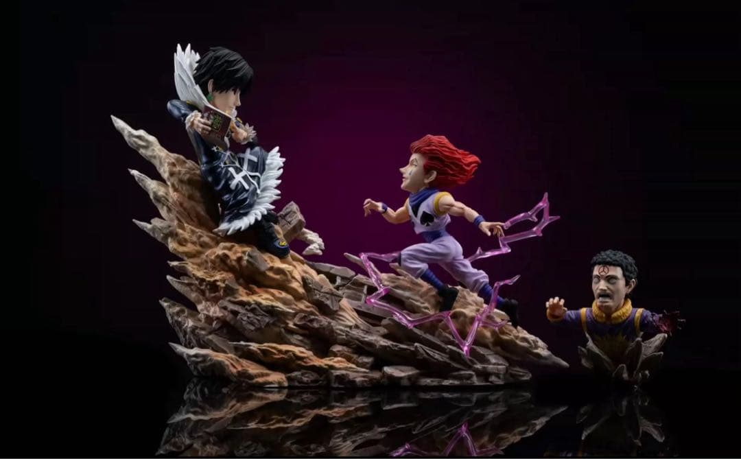 hunter×hunterヒソカ クロロ ガレキ ガレージキット スタチュー