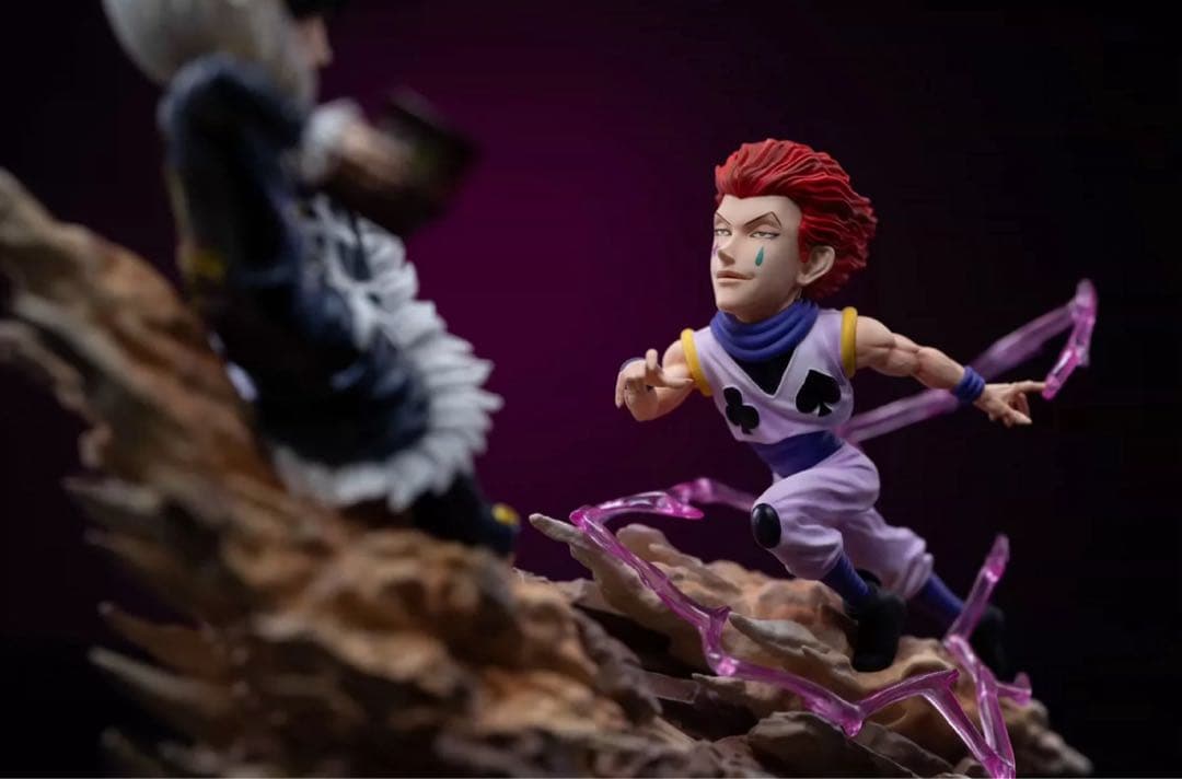 hunter×hunterヒソカ クロロ ガレキ ガレージキット スタチュー