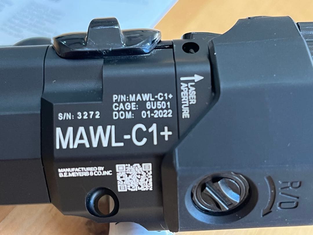 MAWL-C1+ 金属ボディレーザーサイト　サバゲー