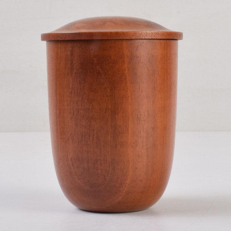 茶道具　永田友祐作　小壽　茶入　岡本樵雲書付　共箱　V　8730