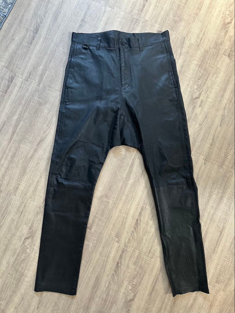 専用BACKLASH ラムレザーサルエルパンツ