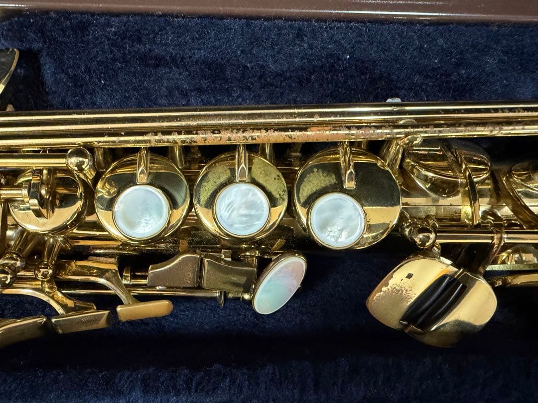 セルマー　ソプラノサックスシリーズ3 （GL）中古スターリングシルバーネック付き