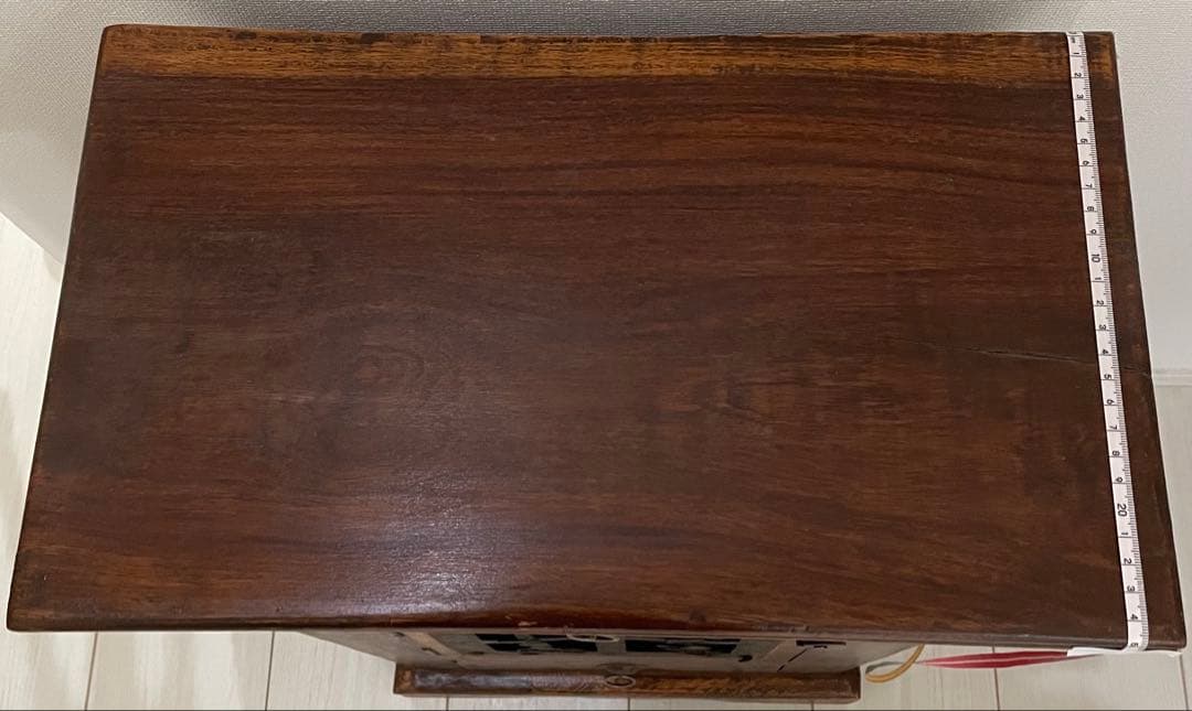 アンティーク 木製 キャビネット/ サイドテーブル vintage