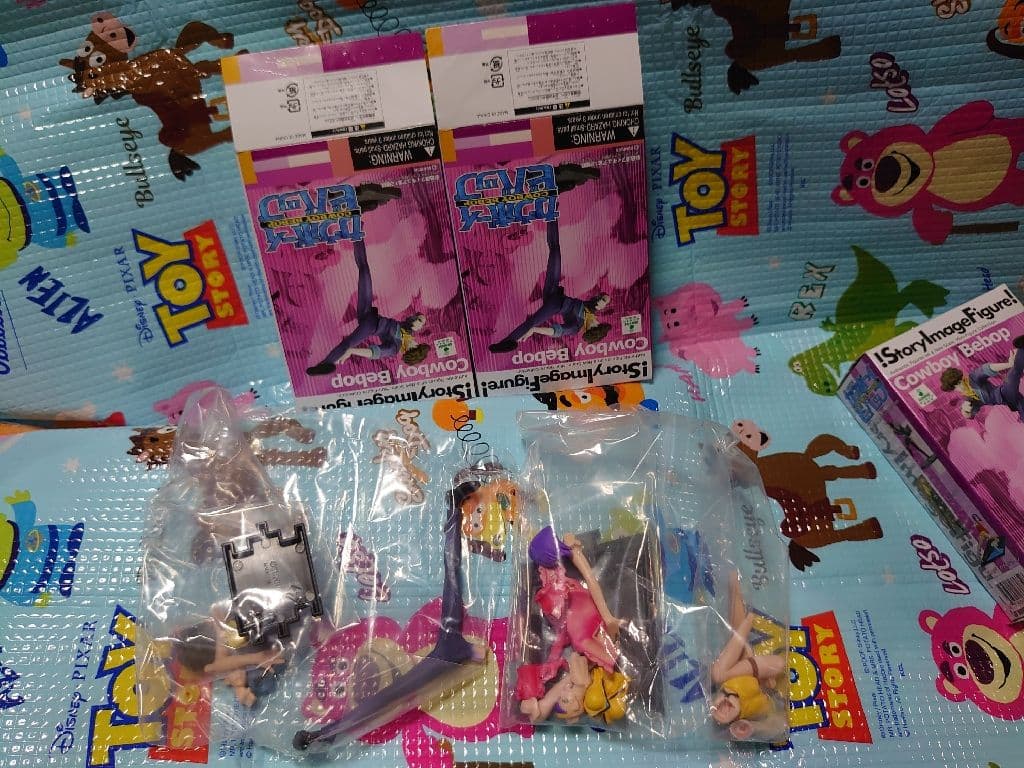 カウボーイビバップ ストーリーイメージフィギュア BOX付き ８個