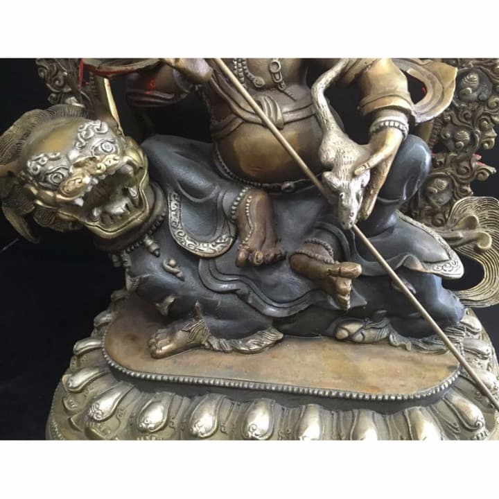 ◆ジャンバラ(宝蔵神)像◆仏教　チベット