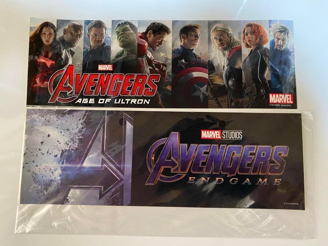 【アベンジャーズ】【ステッカー 2枚】 エイジ オブ ウルトロン エンドゲーム