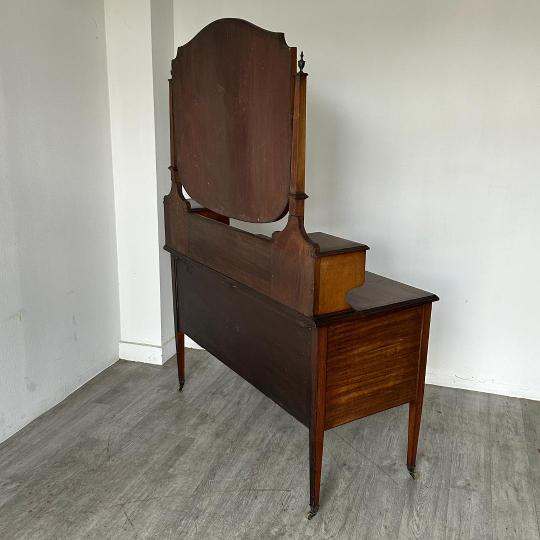 イギリス アンティーク家具 ドレッシングチェスト 鏡台 1930年頃 804A
