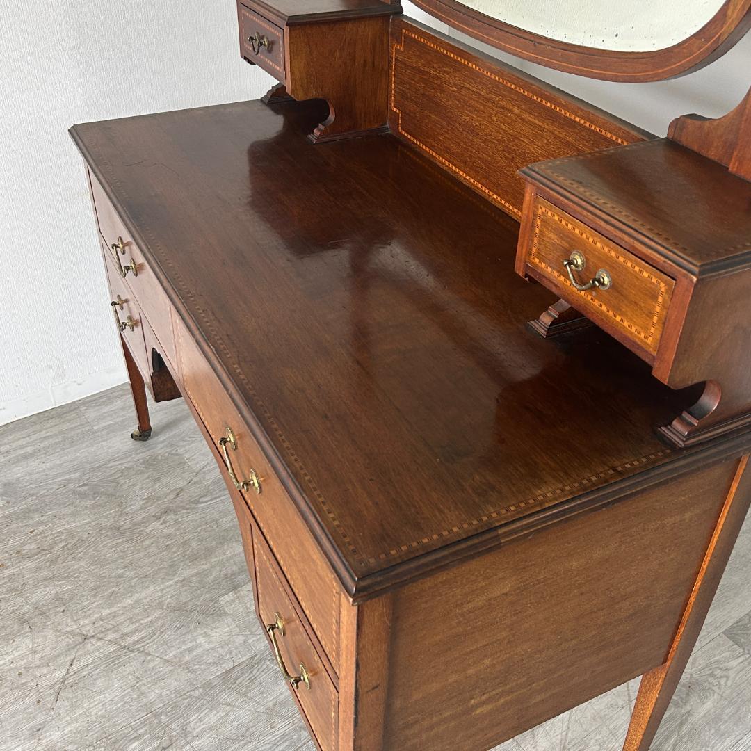 イギリス アンティーク家具 ドレッシングチェスト 鏡台 1930年頃 804A