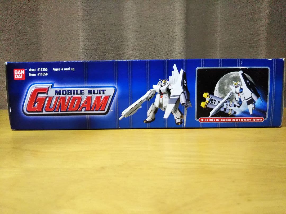 MIA US版 νガンダムHWS&ブースターベッド