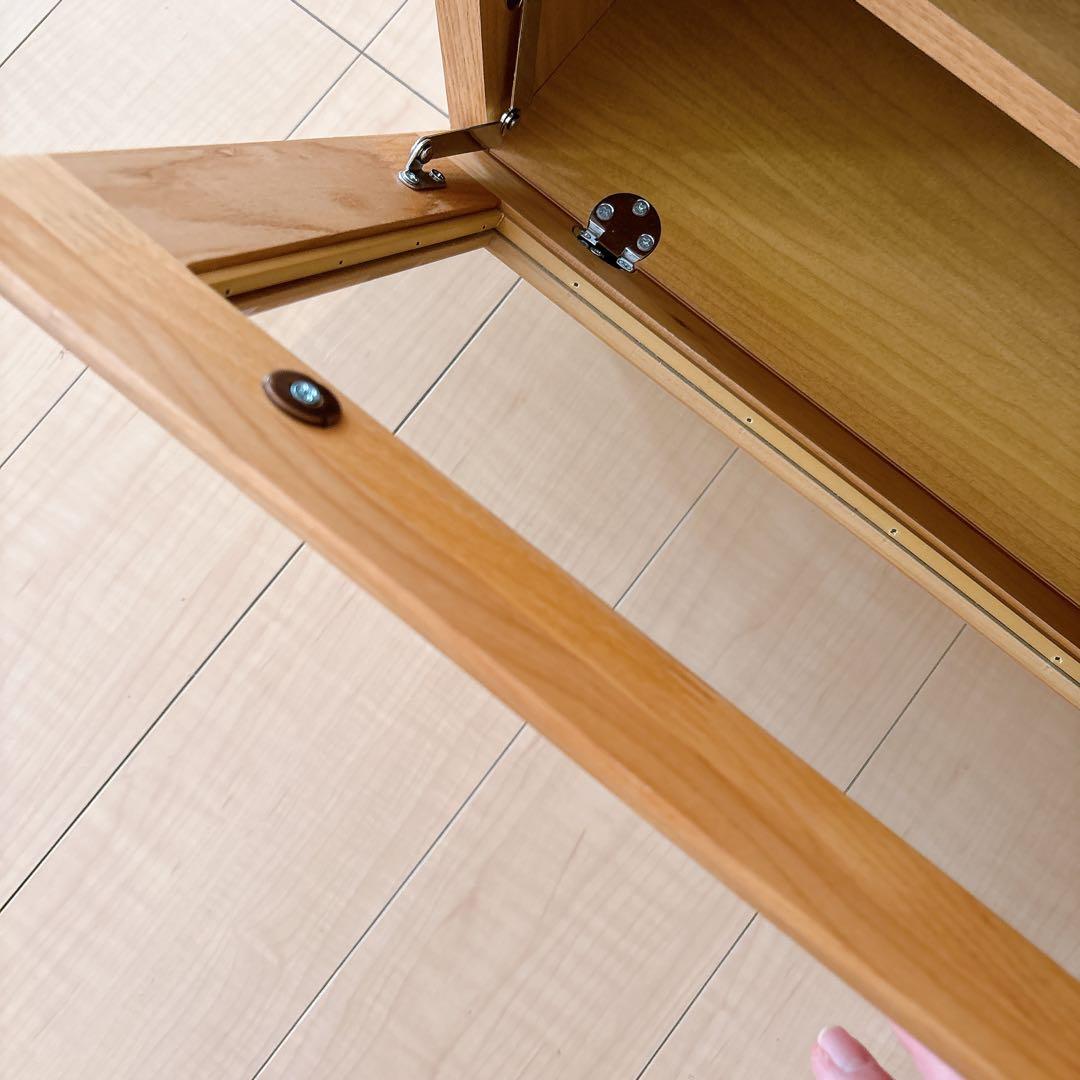 ベルメゾン/アルダー材　テレビ台 幅90cm ナチュラル【引き取り可】