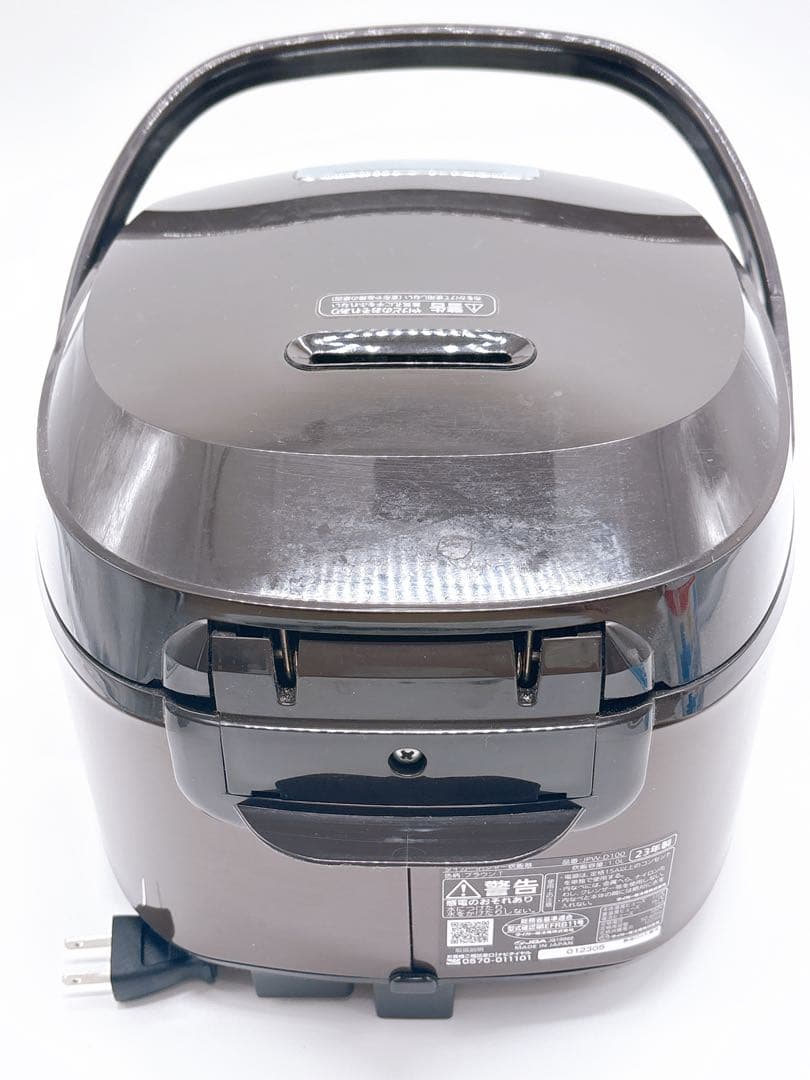 TIGER JPW-D100炊飯器 ブラウン