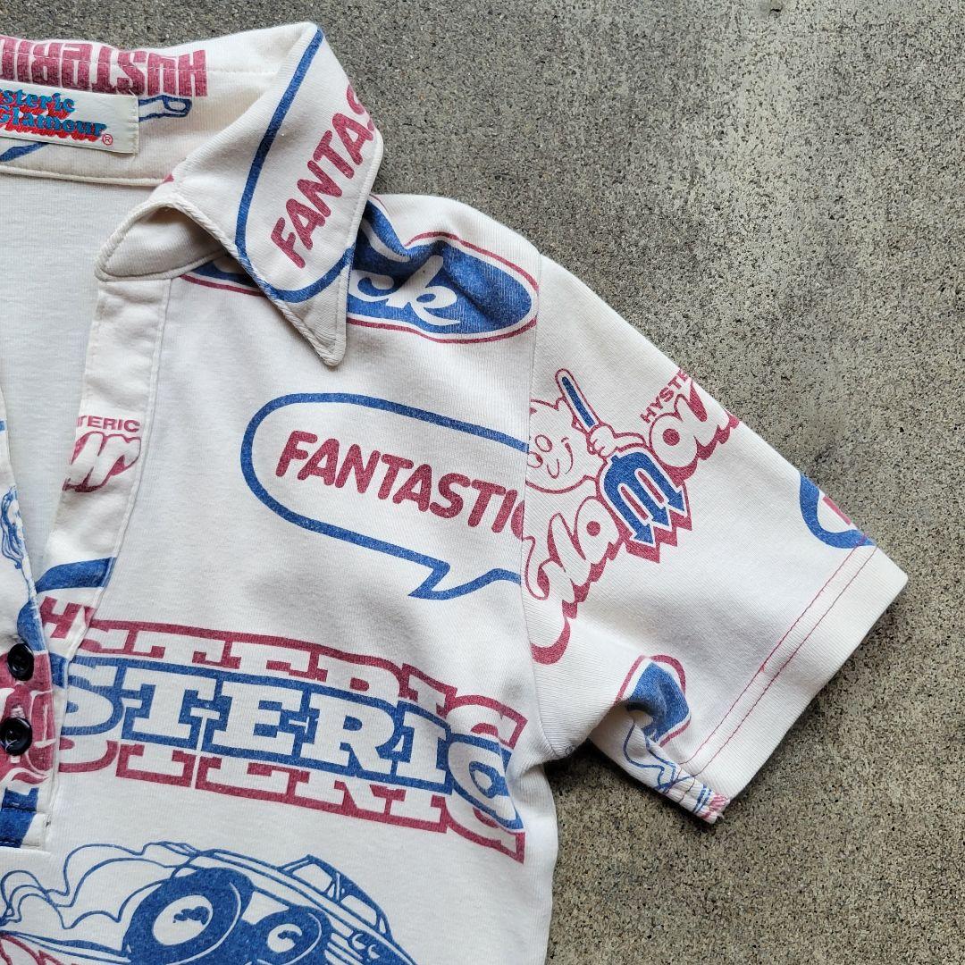 90s 初期タグ HYSTERIC GLAMOUR ポロシャツ ヒスガール