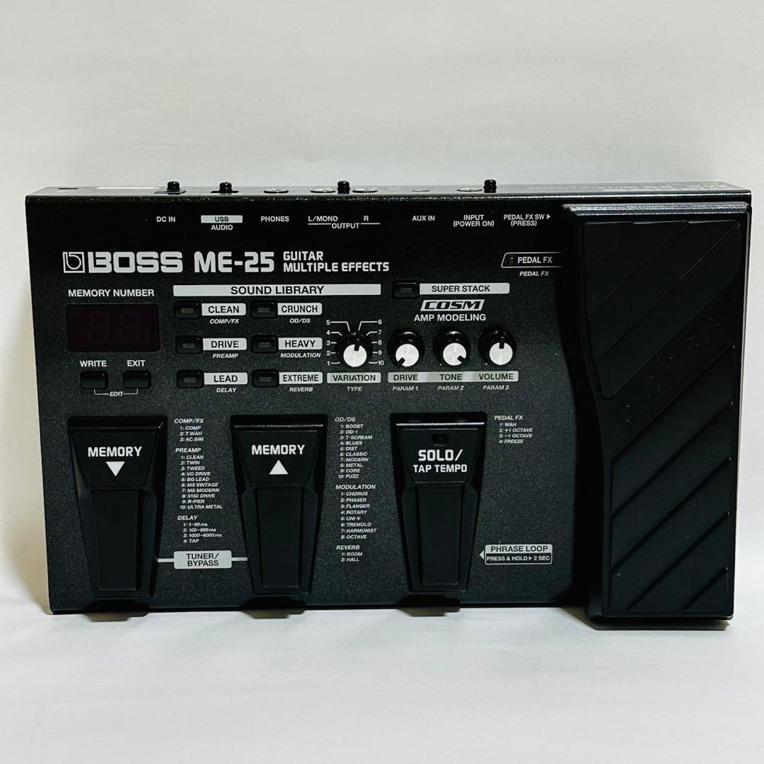 【中古美品】BOSS ME-25 マルチエフェクター