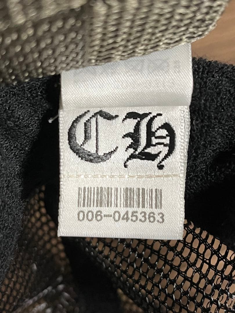 CHROME HEARTS トラッカーキャップ ホワイト/ブラック