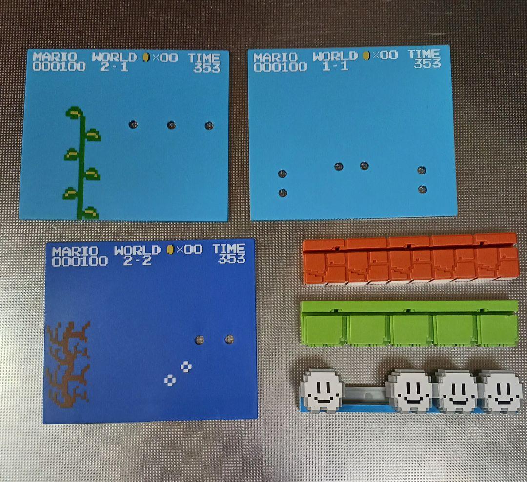 スーパーマリオブラザーズ ステージフィギュア マグネットフィギュア セット