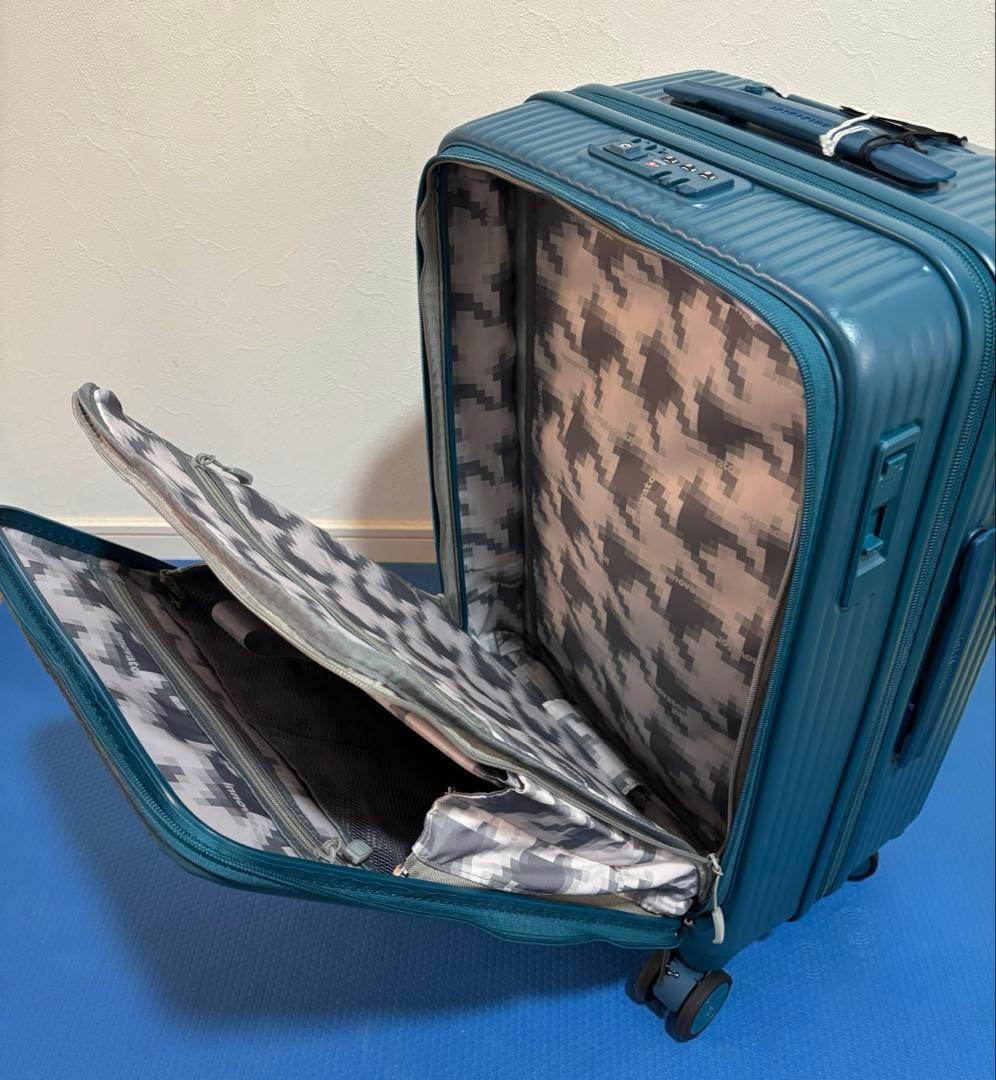 【新品】イノベーター スーツケース INV155 55L リヨンブルー