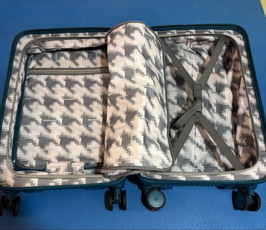 【新品】イノベーター スーツケース INV155 55L リヨンブルー